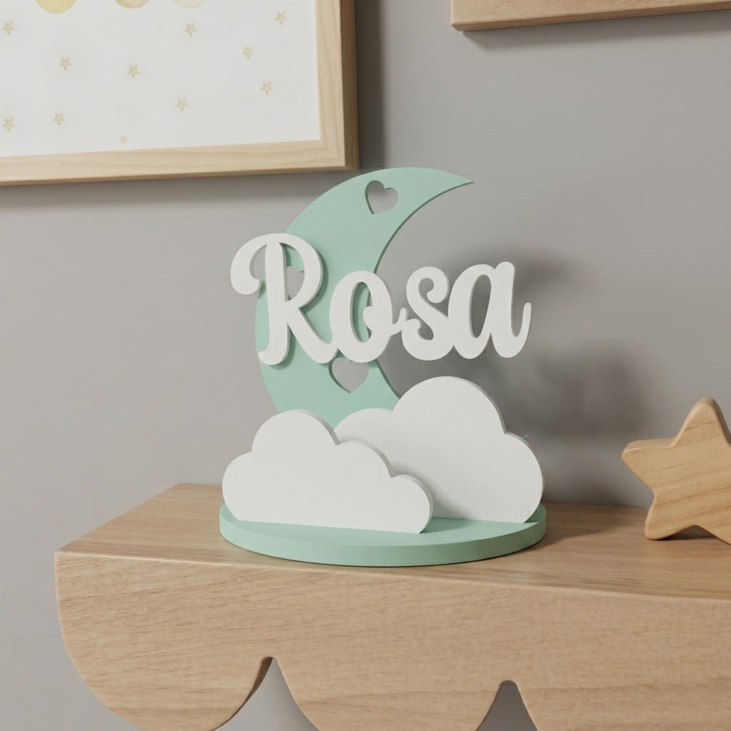 Luna para niñ@ Personalizable