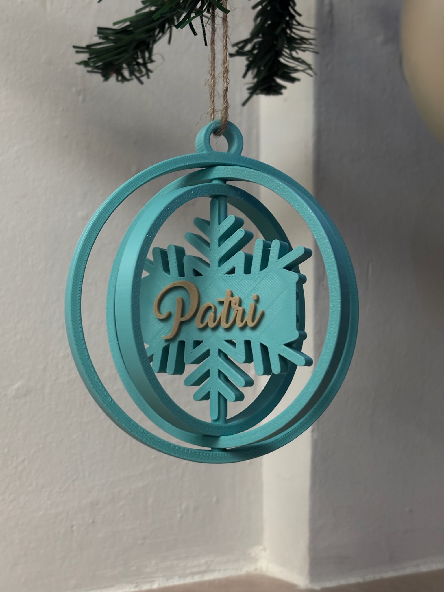 Decoración Navideña personalizada.